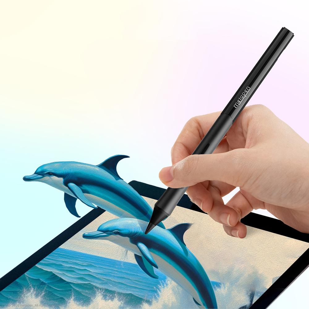 iTok webáruház - Metapen Metapen Pencil D1 érintőceruza iPadhez (fekete) 6 Metapen Pencil D1 stylus for iPad (fekete)