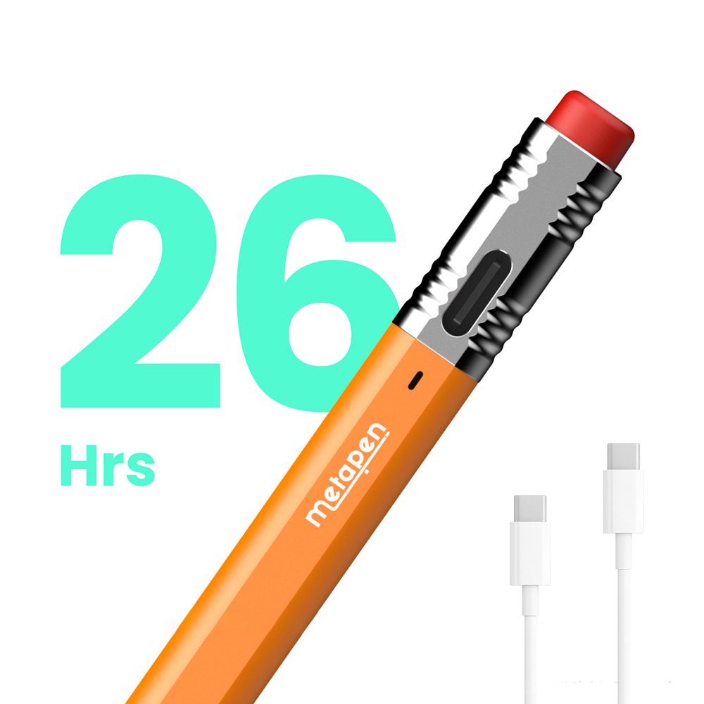 iTok webáruház - Metapen Metapen Pencil Air8 Pro X érintőceruza iPadhez (narancssárga) 8 Metapen Pencil Air8 Pro X stylus for iPad (narancssárga)