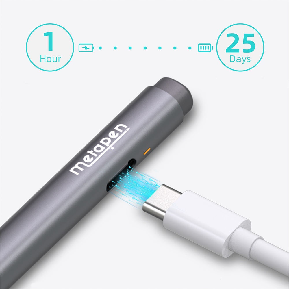 iTok webáruház - Metapen Metapen Pen M2 érintőceruza (szürke) 4 Metapen Pen M2 stylus (szürke)