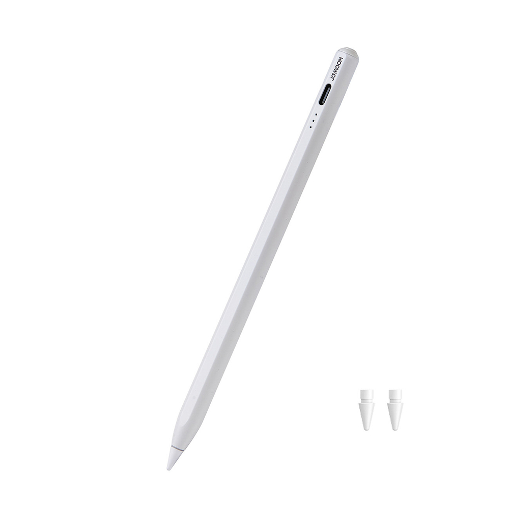iTok webáruház - Joyroom Joyroom JR-X15 Pro aktív érintőceruza (fehér) 1 Joyroom JR-X15 Pro Active Stylus with 2 Spare Tips (fehér)