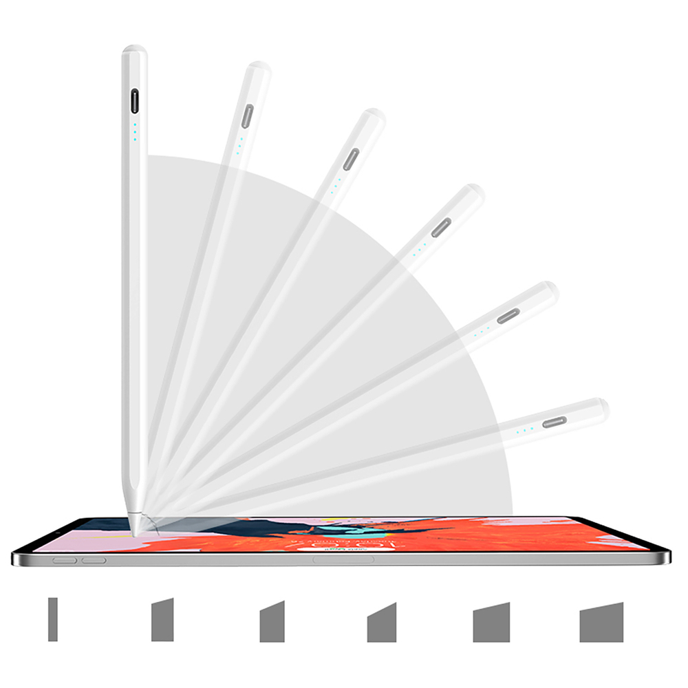 iTok webáruház - Joyroom Joyroom JR-X9S Pro aktív érintőceruza 2 cserélhető heggyel (fehér) 7 Joyroom JR-X9S Pro Active Stylus with 2 Interchangeable Tips (fehér)