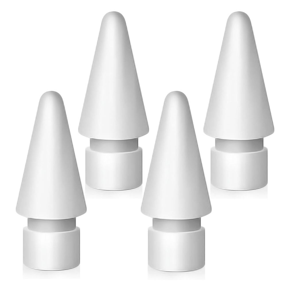 iTok webáruház - Tech-Protect Tech-Protect Stylus Tips – Apple Pencil cserehegyek, 4 db (fehér) 2 Tech-Protect Stylus Tips for Apple Pencil 4-Pack (fehér)