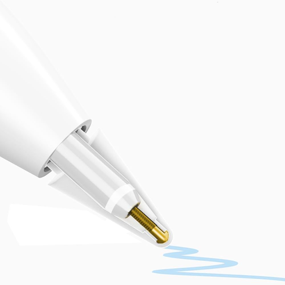 iTok webáruház - Tech-Protect Tech-Protect Stylus Tips – Apple Pencil cserehegyek, 4 db (fehér) 3 Tech-Protect Stylus Tips for Apple Pencil 4-Pack (fehér)