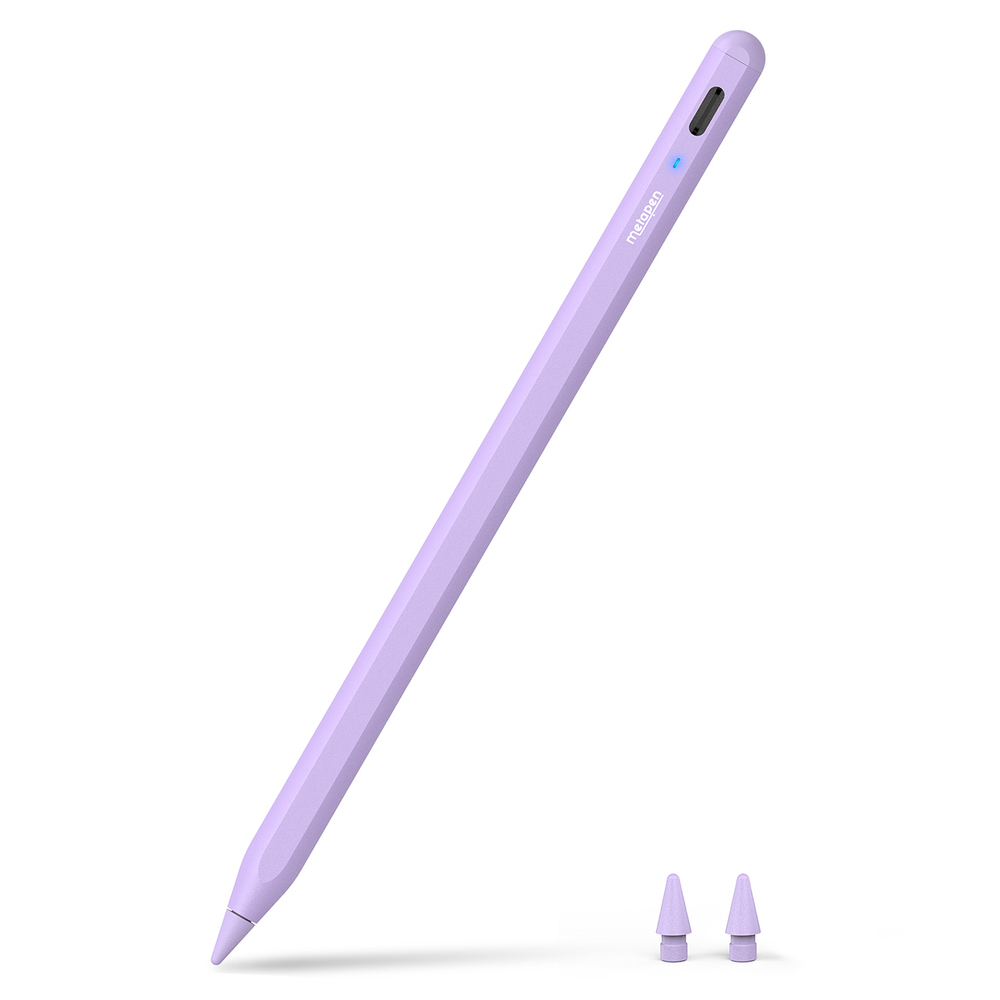 iTok webáruház - Metapen Metapen A8 aktív érintőceruza iPadhez, USB-C (lila) 1 Metapen A8 Active Stylus for iPad USB-C (lila)