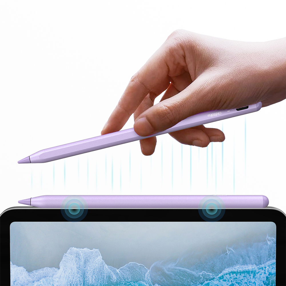 iTok webáruház - Metapen Metapen A8 aktív érintőceruza iPadhez, USB-C (lila) 2 Metapen A8 Active Stylus for iPad USB-C (lila)