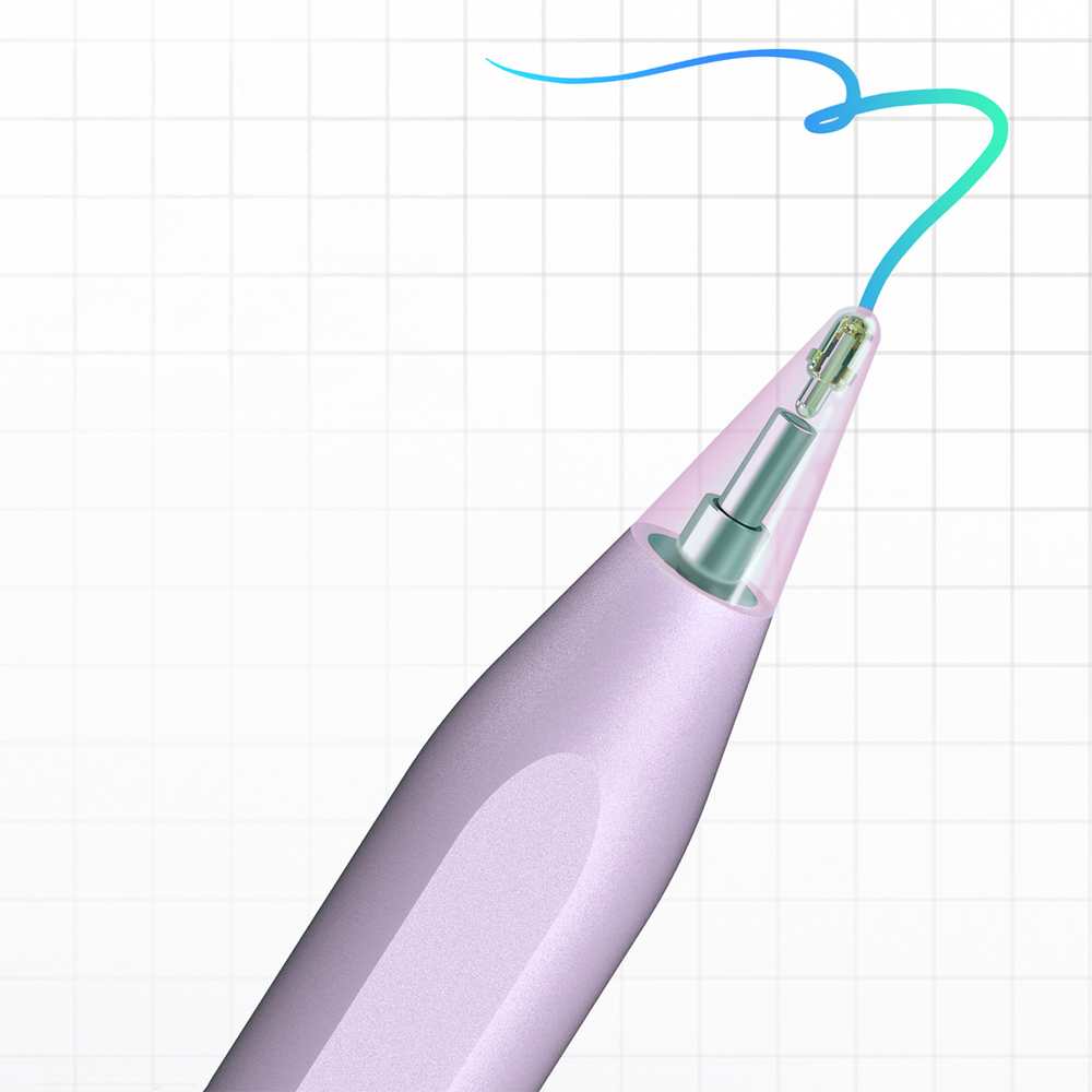 iTok webáruház - Metapen Metapen A8 aktív érintőceruza iPadhez, USB-C (lila) 3 Metapen A8 Active Stylus for iPad USB-C (lila)