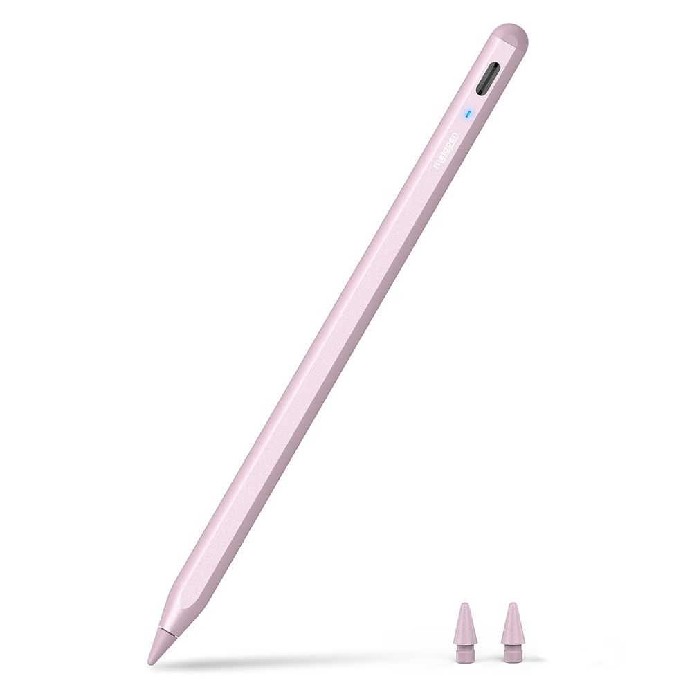 iTok webáruház - Metapen Metapen A8 aktív érintőceruza iPadhez USB-C (rózsaszín) 1 Metapen A8 Active Stylus for iPad USB-C (rózsaszín)