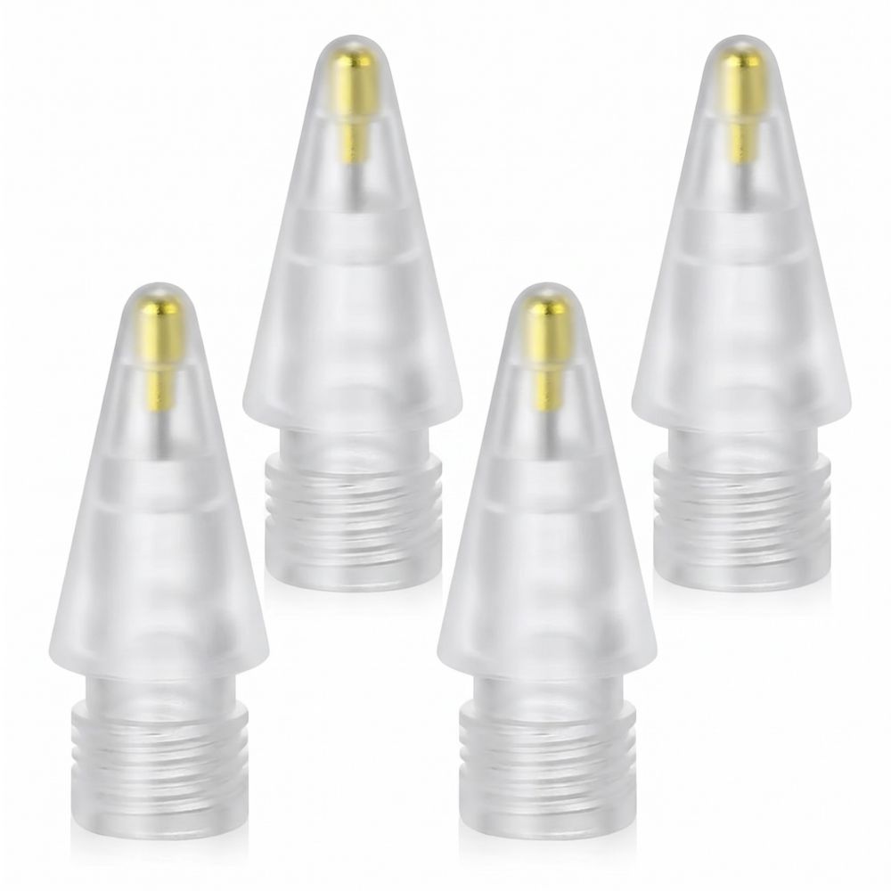 iTok webáruház - Tech-Protect Tech-Protect Stylus Tips cserehegy Apple Pencilhez, 4 db (átlátszó) 1 Tech-Protect Stylus Tips 4-Pack Replacement Tips for Apple Pencil (átlátszó)