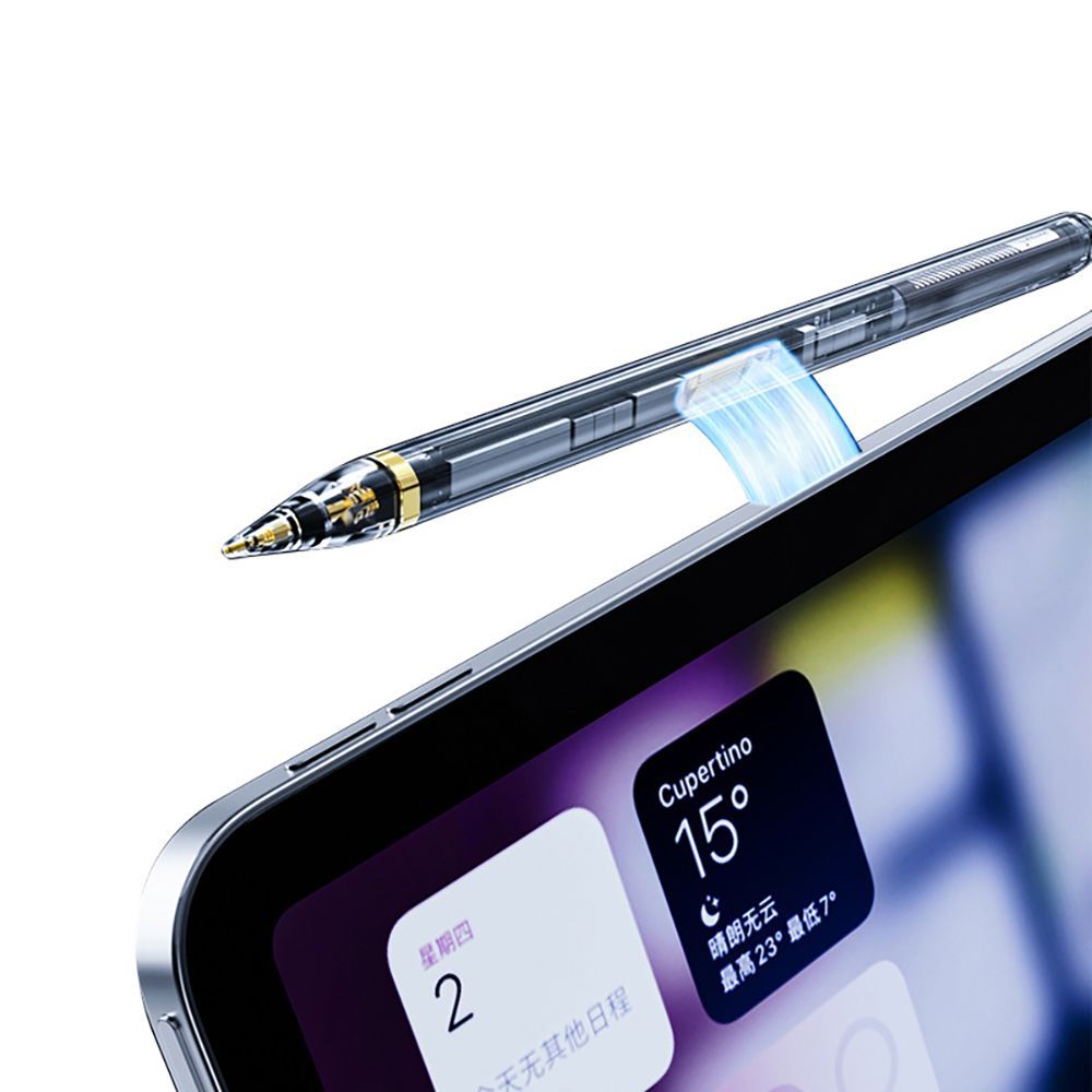 iTok webáruház - Tech-Protect Tech-Protect Stylus Tips cserehegy Apple Pencilhez, 4 db (átlátszó) 3 Tech-Protect Stylus Tips 4-Pack Replacement Tips for Apple Pencil (átlátszó)