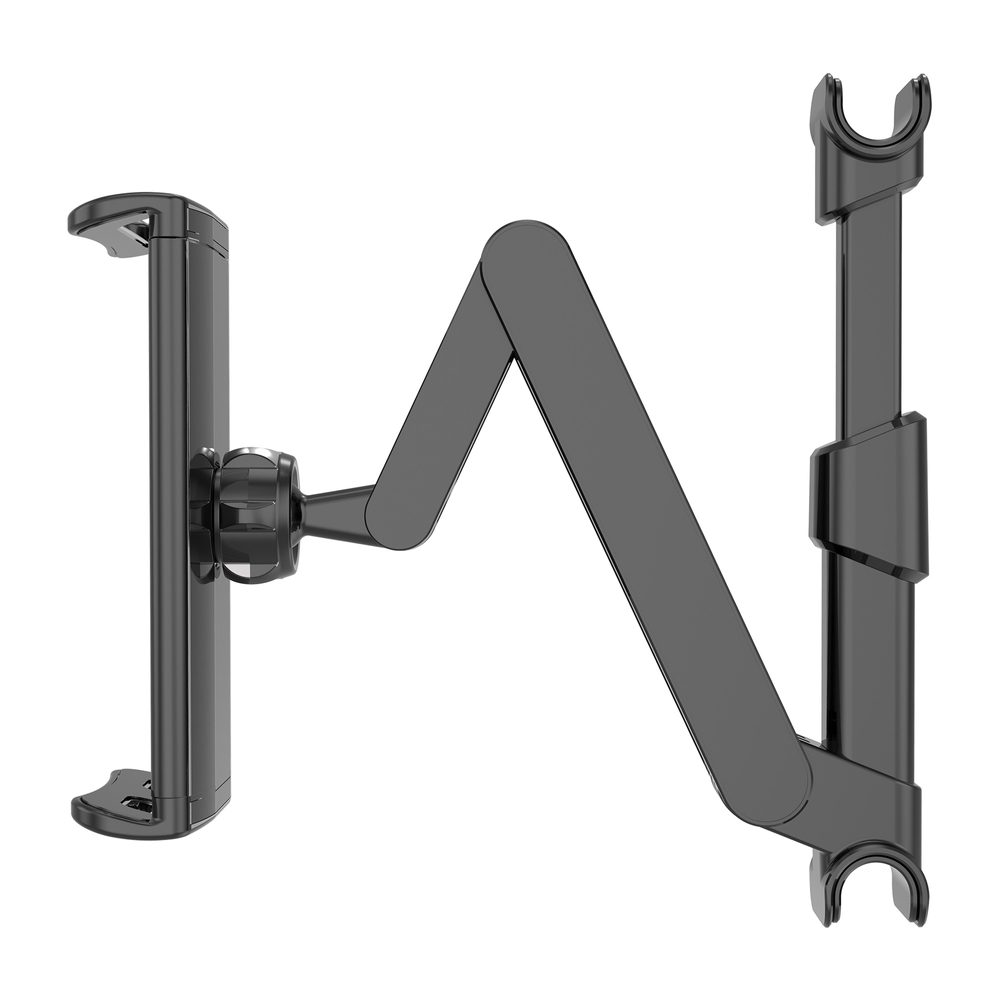 iTok webáruház - Wozinsky Wozinsky WTHBK3 állítható fejtámlás tartó telefonhoz és táblagéphez 2 Wozinsky Adjustable Headrest Holder for Tablet or Phone Black (WTHBK3)