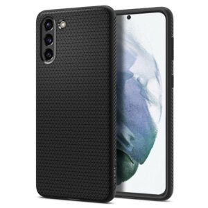 Spigen Liquid Air tok Samsung Galaxy S21-hez (matt fekete)