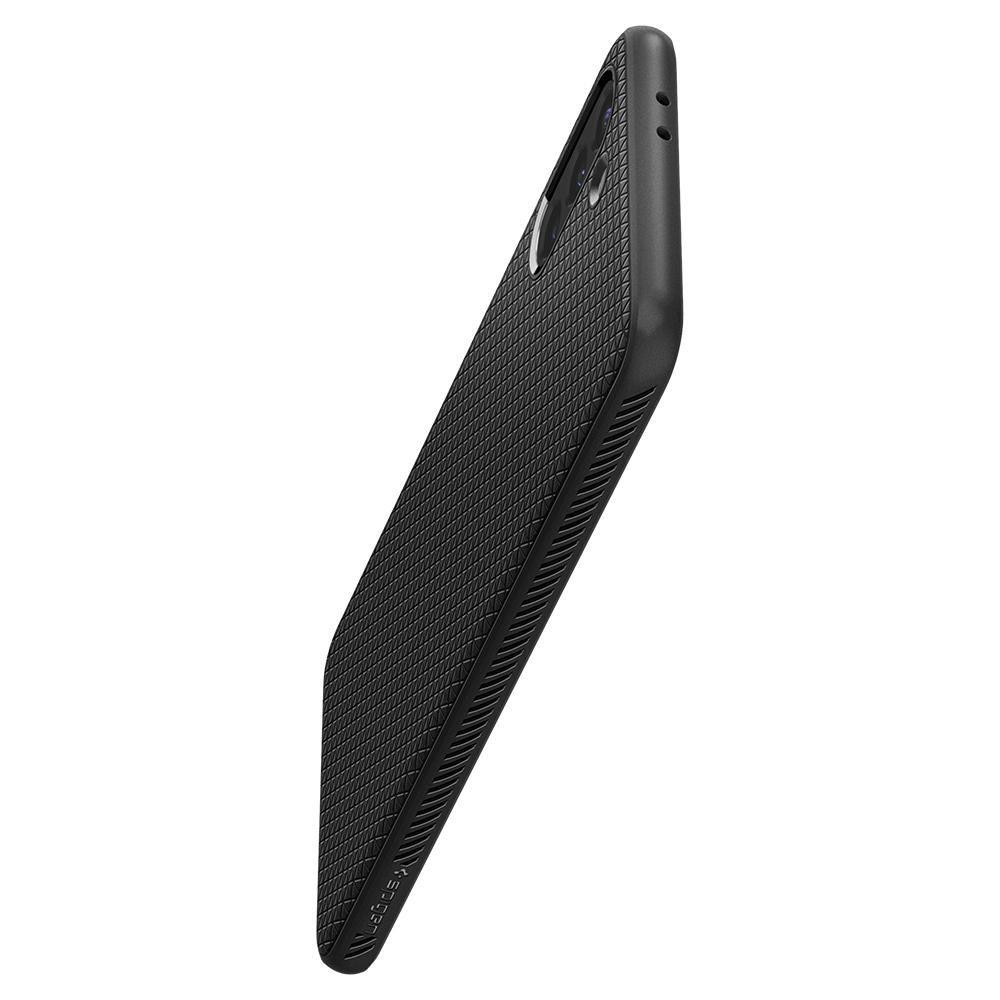 iTok webáruház - Samsung Spigen Liquid Air tok Samsung Galaxy S21-hez (matt fekete) 2 Spigen Liquid Air Case for Samsung Galaxy S21 (matt fekete)