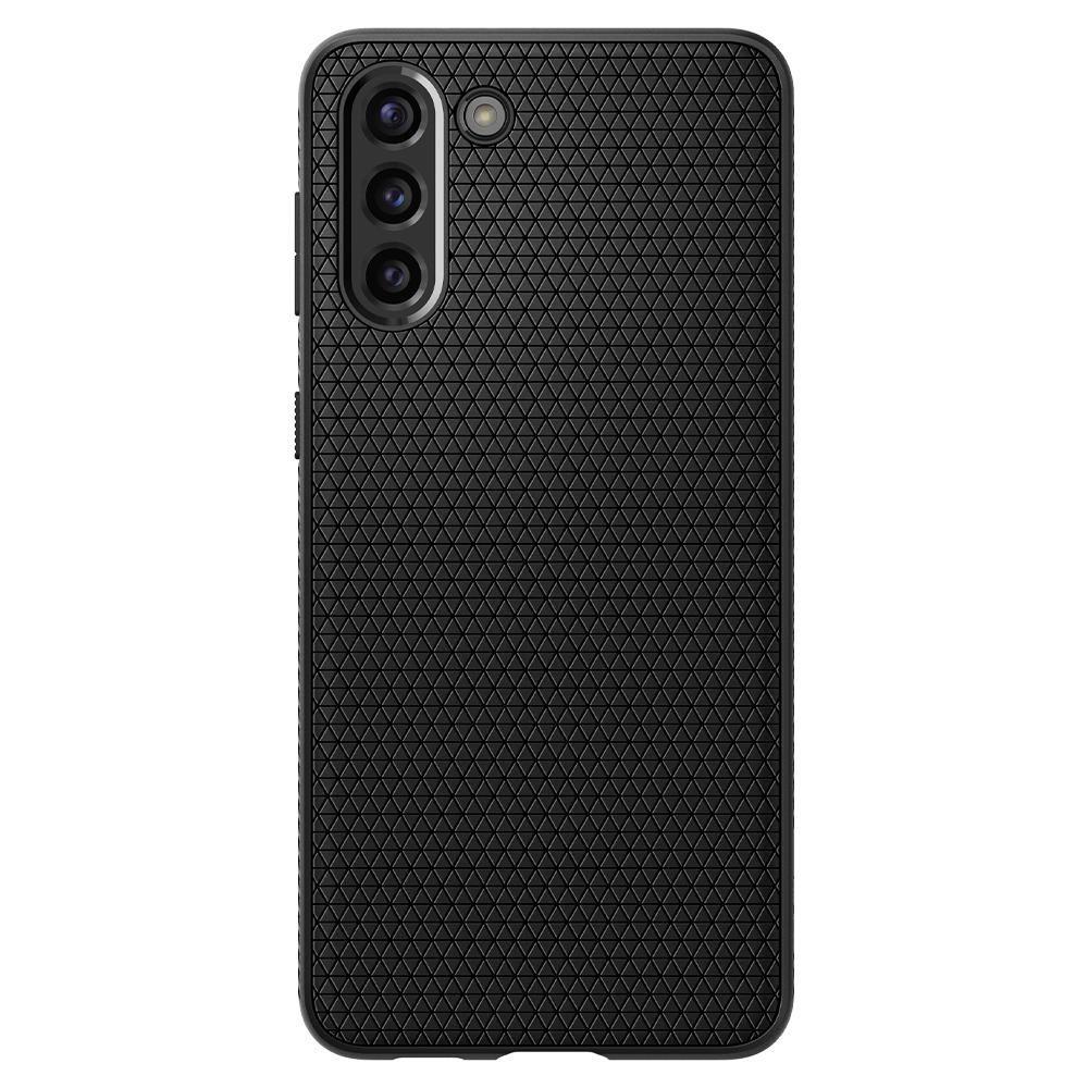 iTok webáruház - Samsung Spigen Liquid Air tok Samsung Galaxy S21-hez (matt fekete) 3 Spigen Liquid Air Case for Samsung Galaxy S21 (matt fekete)