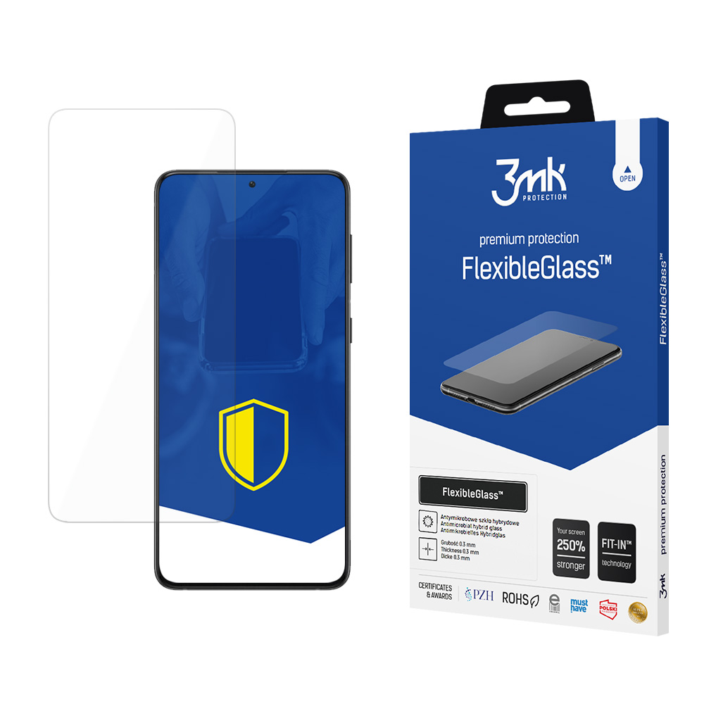 iTok webáruház - Samsung Samsung Galaxy S21 5G – 3mk FlexibleGlass 1 Samsung Galaxy S21 5G - 3mk FlexibleGlass™