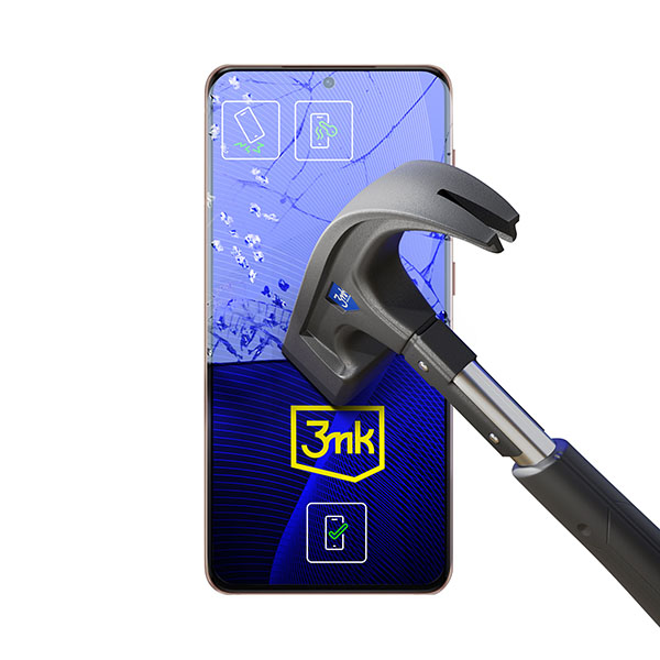 iTok webáruház - Samsung Samsung Galaxy S21 5G – 3mk FlexibleGlass 3 Samsung Galaxy S21 5G - 3mk FlexibleGlass™