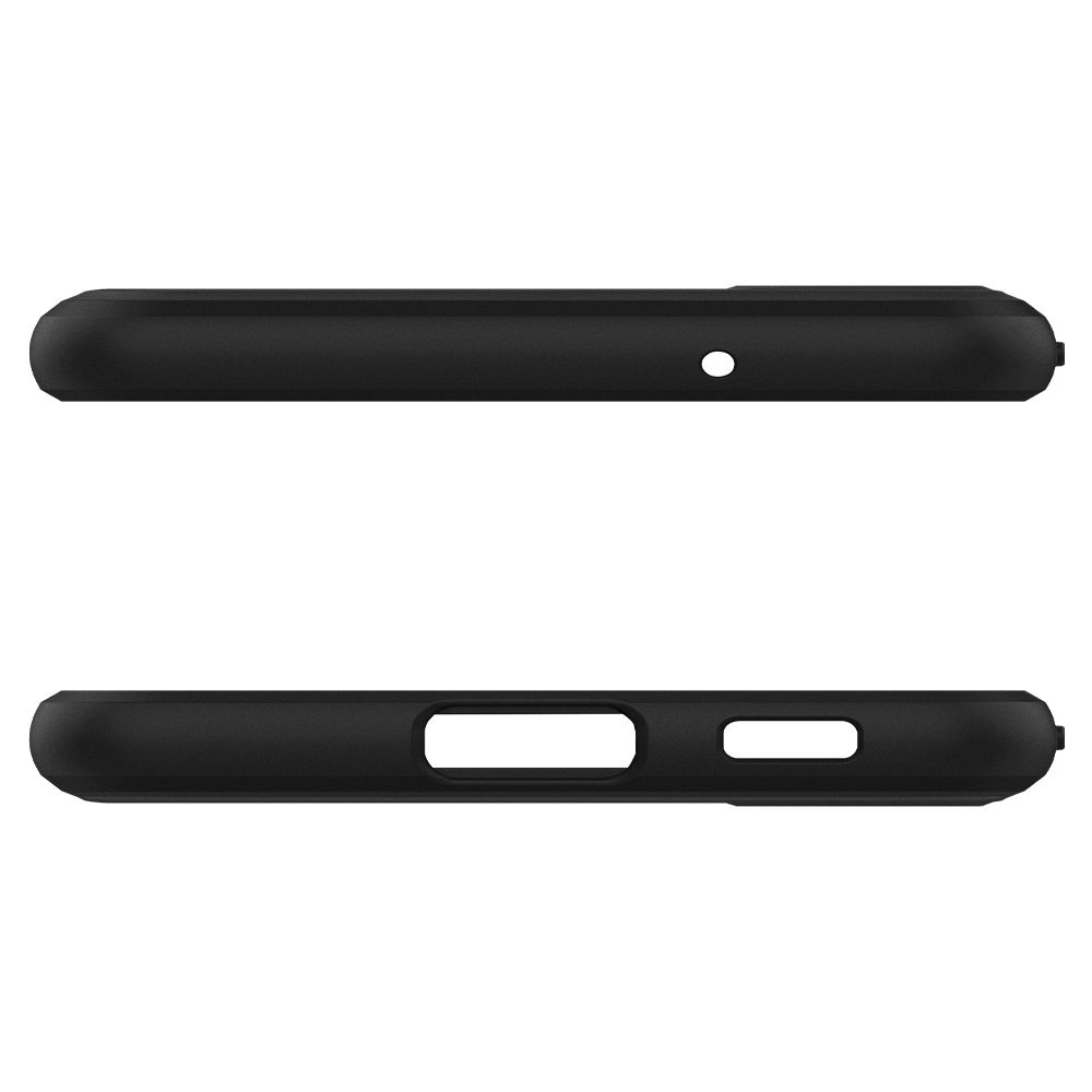 iTok webáruház - Samsung Spigen Rugged Armor tok Samsung Galaxy S21 FE készülékhez (matt fekete) 6 Spigen Rugged Armor Case for Samsung Galaxy S21 FE (matt fekete)