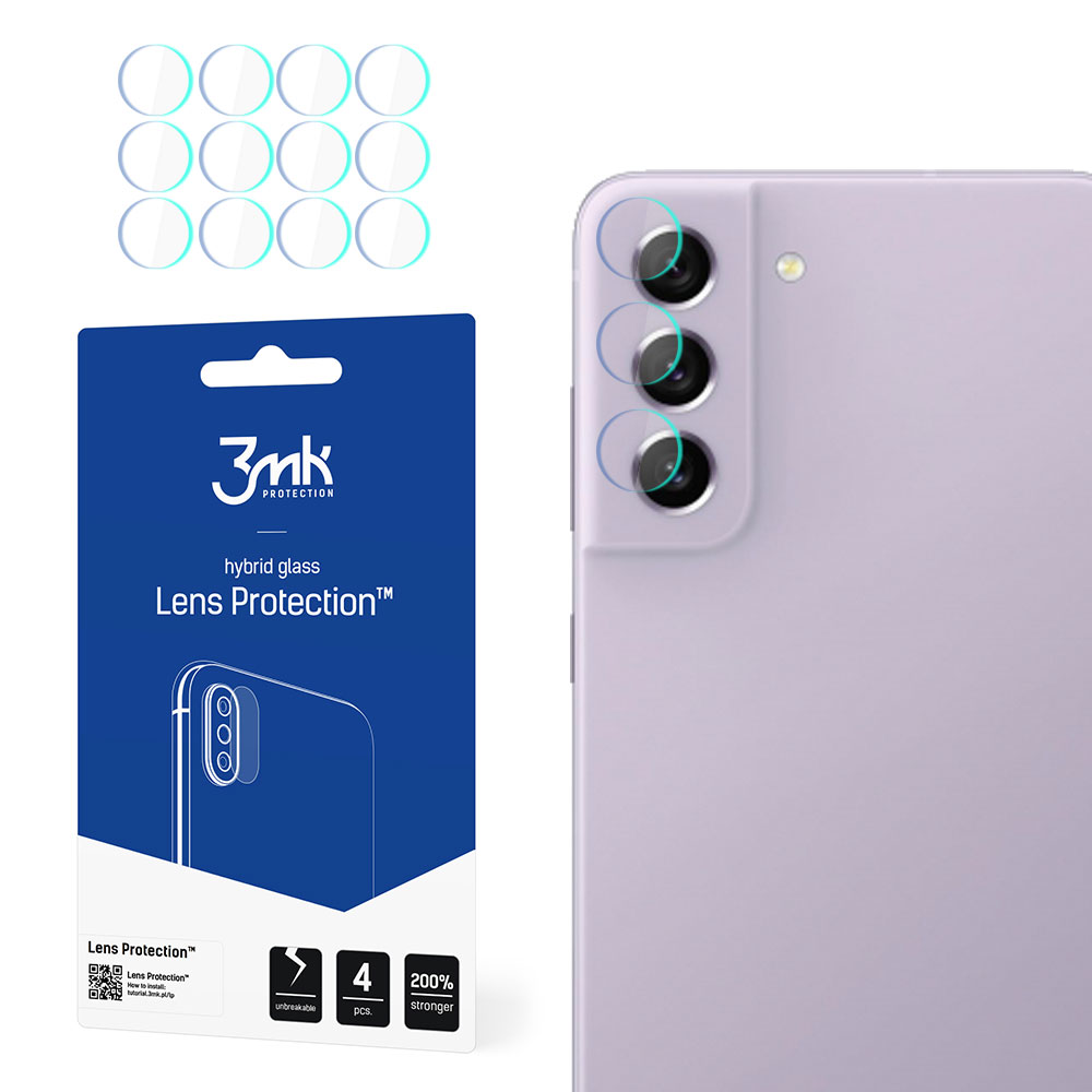 iTok webáruház - Samsung Samsung Galaxy S21 FE 5G – 3mk Lens Protection™ 1 Samsung Galaxy S21 FE 5G - 3mk Lens Protection™