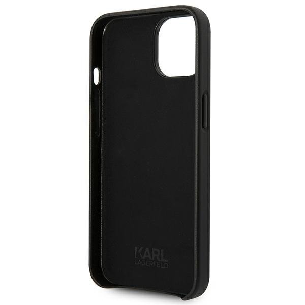 iTok webáruház - Karl Lagerfeld Karl Lagerfeld Leather Perforated Logo tok iPhone 14 Plushoz (fekete) 7 Karl Lagerfeld Leather Perforated Logo Case for iPhone 14 Plus (fekete)