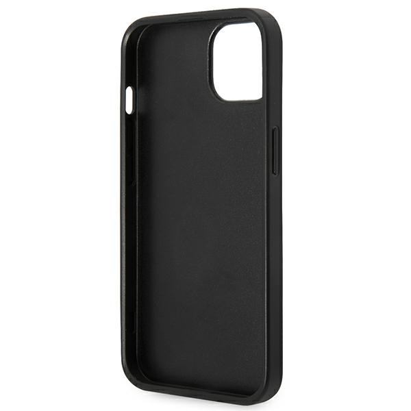 iTok webáruház - Karl Lagerfeld Karl Lagerfeld Saffiano Choupette Head Patch tok iPhone 14 Plus készülékhez (fekete) 7 Karl Lagerfeld Saffiano Choupette Head Patch Case for iPhone 14 Plus (fekete)