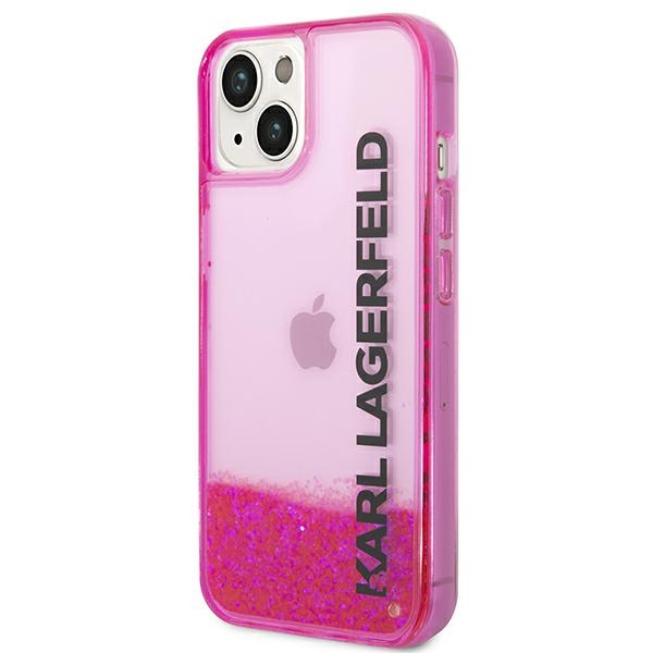 iTok webáruház - Karl Lagerfeld Karl Lagerfeld Liquid Glitter Elong tok iPhone 14 Plus (rózsaszín) 2 Karl Lagerfeld Liquid Glitter Elong Case for iPhone 14 Plus (rózsaszín)