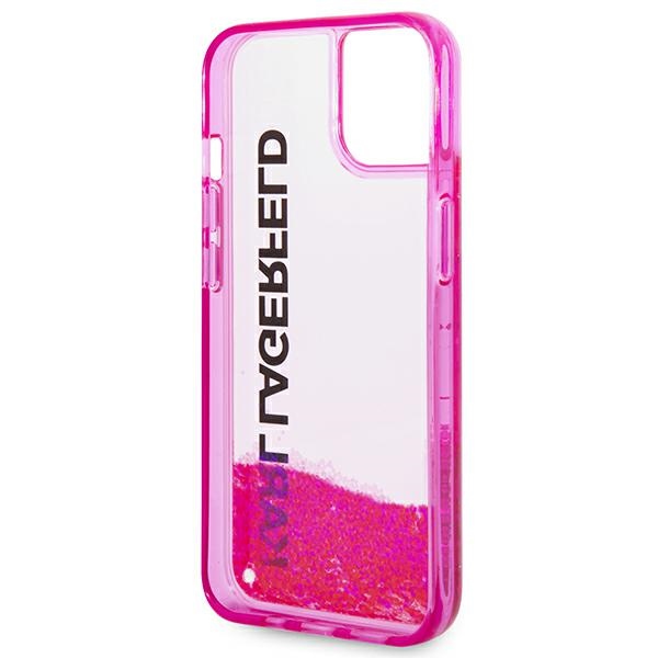 iTok webáruház - Karl Lagerfeld Karl Lagerfeld Liquid Glitter Elong tok iPhone 14 Plus (rózsaszín) 7 Karl Lagerfeld Liquid Glitter Elong Case for iPhone 14 Plus (rózsaszín)