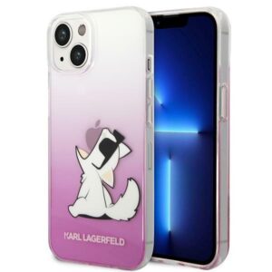 Karl Lagerfeld KLHCP14MCFNRCPI Choupette Fun tok iPhone 14 Plus készülékhez