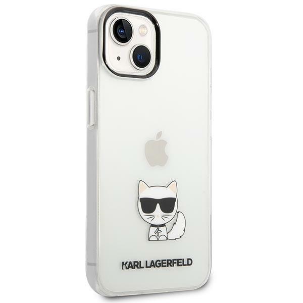 iTok webáruház - Karl Lagerfeld Karl Lagerfeld Choupette Body tok iPhone 14 Plus készülékhez 4 Karl Lagerfeld KLHCP14MCTTR iPhone 14 Plus 6.7 "hardcase clear / transparent Choupette Body