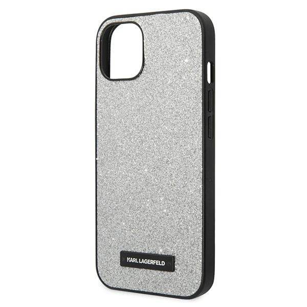iTok webáruház - Karl Lagerfeld Karl Lagerfeld Glitter Plaque Logo tok iPhone 14 Plus készülékhez – ezüst 6 Karl Lagerfeld KLHCP14MG2ELS iPhone 14 Plus 6.7 "hardcase silver / silver Glitter Plaque Logo