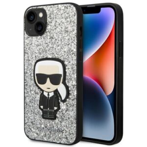 Karl Lagerfeld Glitter Flakes Ikonik tok iPhone 14 Plus készülékhez
