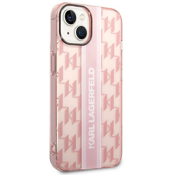 iTok webáruház - Karl Lagerfeld Karl Lagerfeld KLHCP14MHKLSPCP Mono Vertical Stripe tok iPhone 14 Plus 6,7" készülékhez – rózsaszín 4 Karl Lagerfeld KLHCP14MHKLSPCP iPhone 14 Plus 6.7 "hardcase pink / pink Mono Vertical Stripe