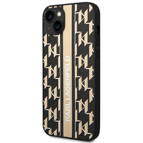 iTok webáruház - Karl Lagerfeld Karl Lagerfeld KLHCP14MPGKLSKW Monogram Stripe keménytok iPhone 14 Plus készülékhez – barna 2 Karl Lagerfeld KLHCP14MPGKLSKW iPhone 14 Plus 6,7 "hardcase brown / brown Monogram Stripe
