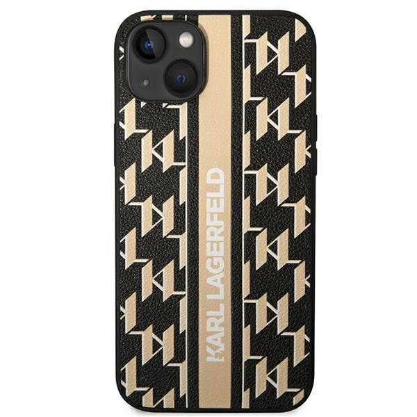 iTok webáruház - Karl Lagerfeld Karl Lagerfeld KLHCP14MPGKLSKW Monogram Stripe keménytok iPhone 14 Plus készülékhez – barna 3 Karl Lagerfeld KLHCP14MPGKLSKW iPhone 14 Plus 6,7 "hardcase brown / brown Monogram Stripe
