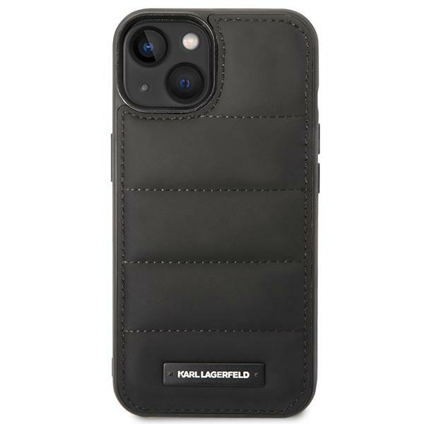 iTok webáruház - Karl Lagerfeld Karl Lagerfeld Puffy Elongated Logo tok iPhone 14 Plus (fekete) 3 Karl Lagerfeld Puffy Elongated Logo Case for iPhone 14 Plus (fekete)