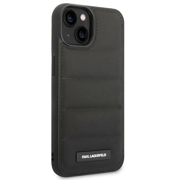 iTok webáruház - Karl Lagerfeld Karl Lagerfeld Puffy Elongated Logo tok iPhone 14 Plus (fekete) 4 Karl Lagerfeld Puffy Elongated Logo Case for iPhone 14 Plus (fekete)