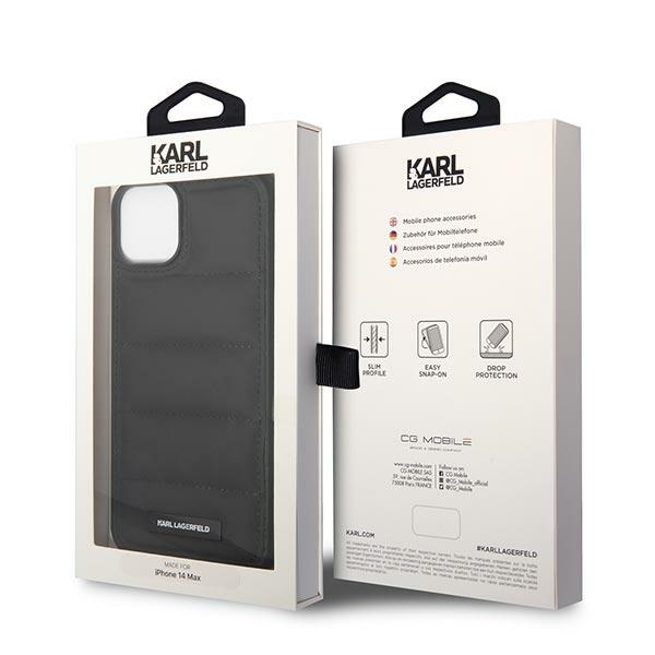 iTok webáruház - Karl Lagerfeld Karl Lagerfeld Puffy Elongated Logo tok iPhone 14 Plus (fekete) 8 Karl Lagerfeld Puffy Elongated Logo Case for iPhone 14 Plus (fekete)