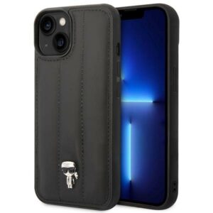 Karl Lagerfeld Puffy Ikonik Pin tok iPhone 14 Plus (fekete)
