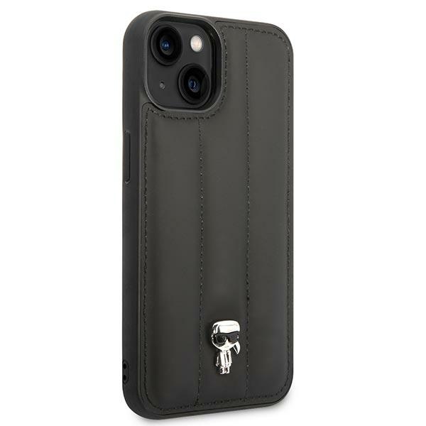 iTok webáruház - Karl Lagerfeld Karl Lagerfeld Puffy Ikonik Pin tok iPhone 14 Plus (fekete) 4 Karl Lagerfeld Puffy Ikonik Pin Case for iPhone 14 Plus (fekete)