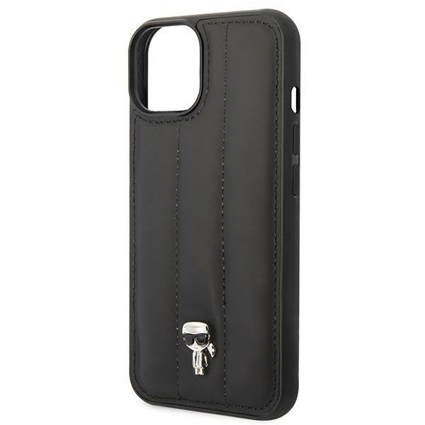 iTok webáruház - Karl Lagerfeld Karl Lagerfeld Puffy Ikonik Pin tok iPhone 14 Plus (fekete) 6 Karl Lagerfeld Puffy Ikonik Pin Case for iPhone 14 Plus (fekete)