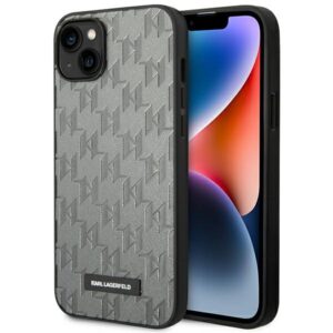 Karl Lagerfeld Saffiano Mono Metal Logo tok iPhone 14 Plus készülékhez