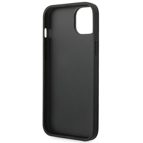 iTok webáruház - Karl Lagerfeld Karl Lagerfeld KLHCP14MSAKLHPK Saffiano Mono Metal Logo tok iPhone 14 Plus készülékhez – fekete 7 Karl Lagerfeld KLHCP14MSAKLHPK iPhone 14 Plus 6.7 "hardcase black / black Saffiano Mono Metal Logo
