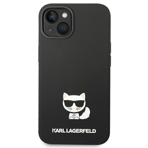 iTok webáruház - Karl Lagerfeld Karl Lagerfeld Silicone Choupette Body tok iPhone 14 Plus készülékhez, fekete 3 Karl Lagerfeld KLHCP14MSLCTBK iPhone 14 Plus 6.7 "hardcase black / black Silicone Choupette Body