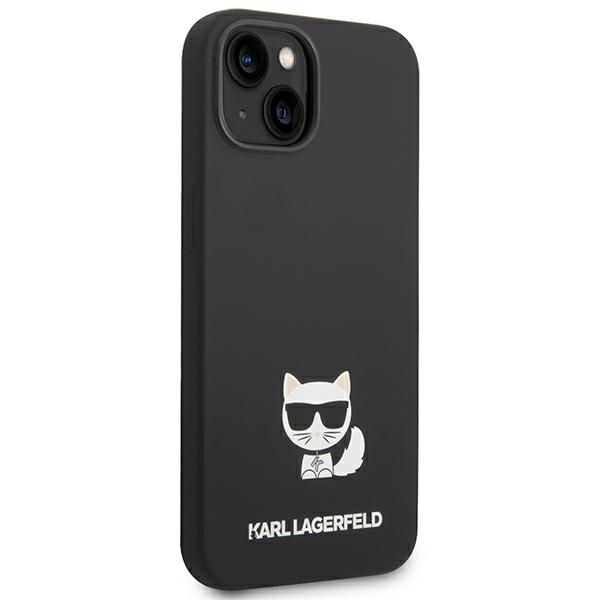 iTok webáruház - Karl Lagerfeld Karl Lagerfeld Silicone Choupette Body tok iPhone 14 Plus készülékhez, fekete 4 Karl Lagerfeld KLHCP14MSLCTBK iPhone 14 Plus 6.7 "hardcase black / black Silicone Choupette Body