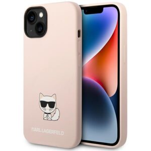 Karl Lagerfeld Silicone Choupette Body tok iPhone 14 Plus készülékhez