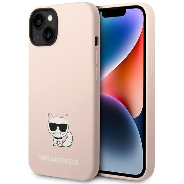 iTok webáruház - Karl Lagerfeld Karl Lagerfeld Silicone Choupette Body tok iPhone 14 Plus készülékhez 1 Karl Lagerfeld KLHCP14MSLCTPI iPhone 14 Plus 6.7 "hardcase light pink / light pink Silicone Choupette Body