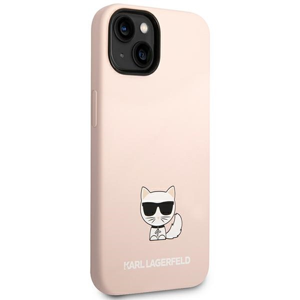 iTok webáruház - Karl Lagerfeld Karl Lagerfeld Silicone Choupette Body tok iPhone 14 Plus készülékhez 4 Karl Lagerfeld KLHCP14MSLCTPI iPhone 14 Plus 6.7 "hardcase light pink / light pink Silicone Choupette Body