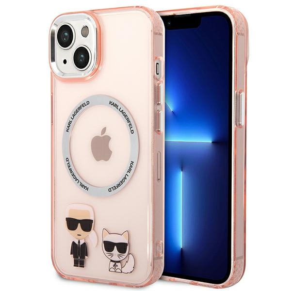 iTok webáruház - Karl Lagerfeld Karl Lagerfeld KLHMP14MHKCP iPhone 14 Plus tok – Karl & Choupette Aluminum MagSafe, rózsaszín 1 Karl Lagerfeld KLHMP14MHKCP iPhone 14 Plus 6.7 "hardcase pink / pink Karl & Choupette Aluminum Magsafe