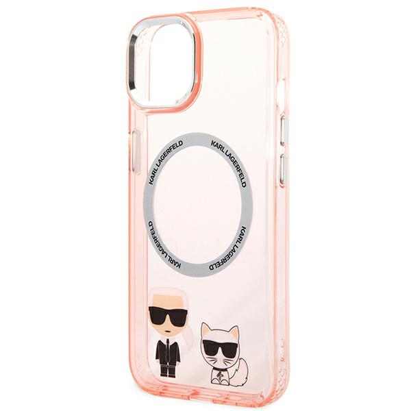 iTok webáruház - Karl Lagerfeld Karl Lagerfeld KLHMP14MHKCP iPhone 14 Plus tok – Karl & Choupette Aluminum MagSafe, rózsaszín 6 Karl Lagerfeld KLHMP14MHKCP iPhone 14 Plus 6.7 "hardcase pink / pink Karl & Choupette Aluminum Magsafe