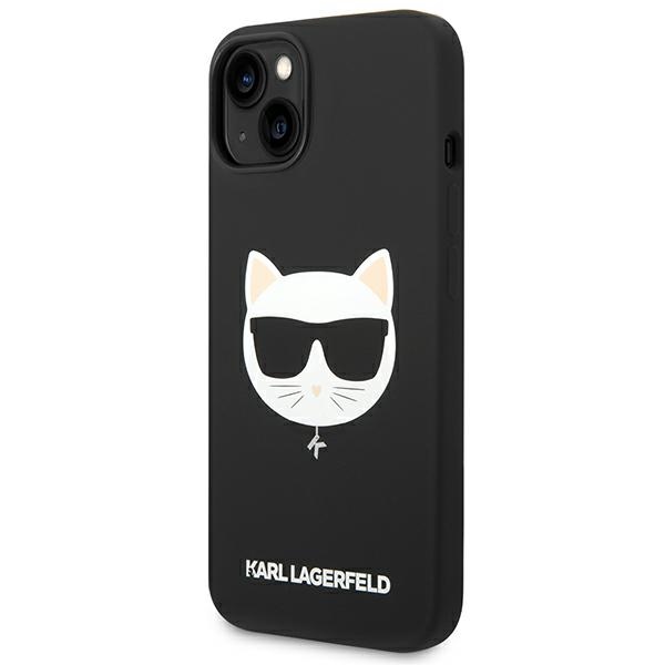 iTok webáruház - Karl Lagerfeld Karl Lagerfeld KLHMP14MSLCHBK Choupette Head MagSafe szilikon tok iPhone 14 Plus készülékhez 2 Karl Lagerfeld KLHMP14MSLCHBK iPhone 14 Plus 6.7 "hardcase black / black Silicone Choupette Head Magsafe