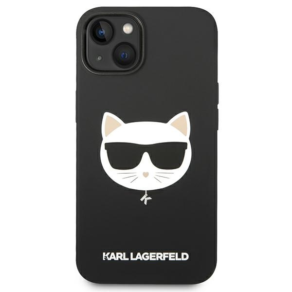 iTok webáruház - Karl Lagerfeld Karl Lagerfeld KLHMP14MSLCHBK Choupette Head MagSafe szilikon tok iPhone 14 Plus készülékhez 3 Karl Lagerfeld KLHMP14MSLCHBK iPhone 14 Plus 6.7 "hardcase black / black Silicone Choupette Head Magsafe