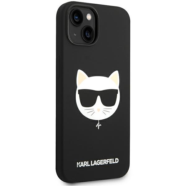 iTok webáruház - Karl Lagerfeld Karl Lagerfeld KLHMP14MSLCHBK Choupette Head MagSafe szilikon tok iPhone 14 Plus készülékhez 4 Karl Lagerfeld KLHMP14MSLCHBK iPhone 14 Plus 6.7 "hardcase black / black Silicone Choupette Head Magsafe